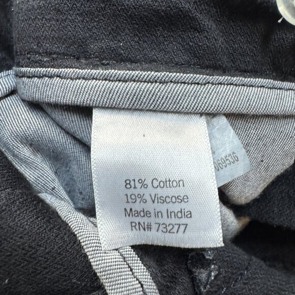 Lauren Conrad Shorts Womens Size 6 Black High Rise Chino Pleated Pockets NEW $36 - Picture 6 of 11